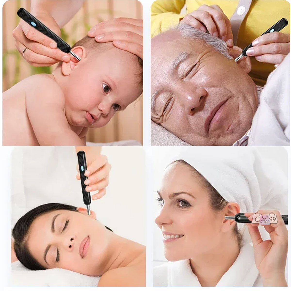 Limpiador De Oídos Con Cámara Endoscopio